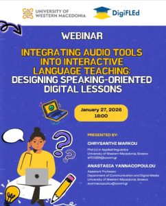 Вебінар від європейського партнера в межах проєкту Erasmus+ DigiFLEd